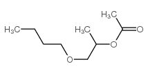乙酸-1-丁氧基2-丙醇酯结构式