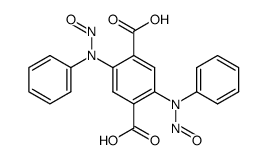 2,5-bis-(N-nitroso-anilino)-terephthalic acid结构式