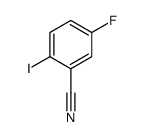 5-Fluoro-2-iodobenzonitrile Structure