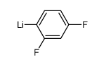 2,4-difluorophenyllithium Structure