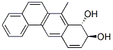 7-Methyl-8,9-dihydrobenzo[a]anthracene-8α,9β-diol Structure