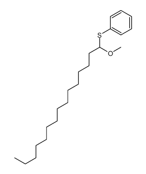 1-methoxypentadecylsulfanylbenzene结构式
