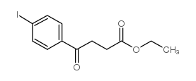 ETHYL 4-(4-IODOPHENYL)-4-OXOBUTYRATE结构式