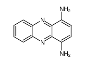 Phenazine, 1,4-diamino- (7CI) Structure