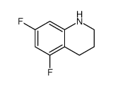 5,7-Difluoro-1,2,3,4-tetra hydroquinoline Structure