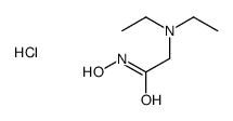 2-(diethylamino)-N-hydroxyacetamide,hydrochloride结构式