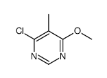 4-氯-6-甲氧基-5-甲基嘧啶结构式