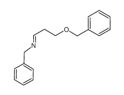 N-benzyl-3-(benzyloxy)propan-1-imine结构式