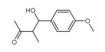 4-hydroxy-4-(4-methoxy-phenyl)-3-methyl-butan-2-one Structure