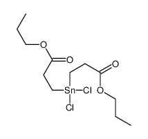 propyl 3-[dichloro-(3-oxo-3-propoxypropyl)stannyl]propanoate Structure