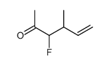 5-Hexen-2-one, 3-fluoro-4-methyl- (9CI)结构式