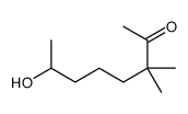 7-hydroxy-3,3-dimethyloctan-2-one结构式