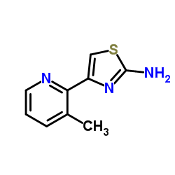 4-(3-Methyl-2-pyridinyl)-1,3-thiazol-2-amine Structure