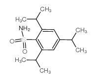 2,4,6-三异丙基苯磺胺结构式