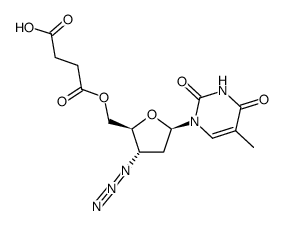 AZT-succinate结构式