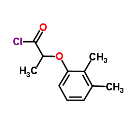 2-(2,3-Dimethylphenoxy)propanoyl chloride Structure