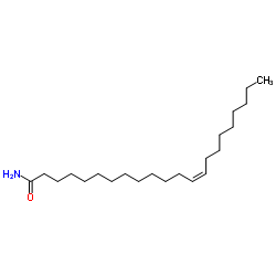 cis-13-Docosenoamide Structure