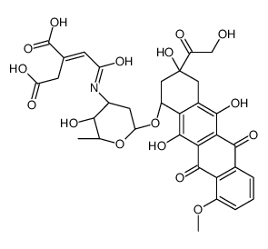 aconityldoxorubicin Structure