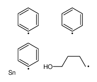 4-triphenylstannylbutan-1-ol Structure