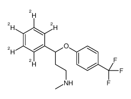 氟西汀-d5结构式
