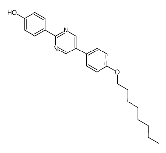 5-(4-Hydroxyphenyl)-2-[4-(octyloxy)-phenyl]-pyrimidine Structure