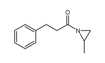 1-(2-methylaziridin-1-yl)-3-phenylpropan-1-one结构式