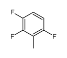Benzene, 1,2,4-trifluoro-3-methyl- (9CI) structure