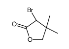 (R)-3-溴-4,4-二甲基二氢呋喃-2(3h)-酮结构式