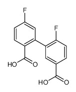 3-(2-carboxy-5-fluorophenyl)-4-fluorobenzoic acid Structure