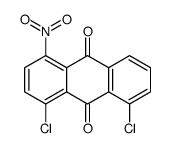 4,5-dichloro-1-nitroanthraquinone结构式