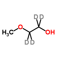 乙二醇甲醚-D4结构式