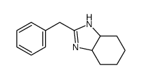 2-benzyl-3a,4,5,6,7,7a-hexahydro-1H-benzimidazole结构式