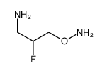 3-(aminooxy)-2-fluoropropanamine Structure