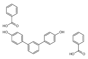 benzoic acid,4-[3-(4-hydroxyphenyl)phenyl]phenol Structure