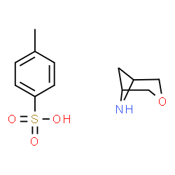 3-Oxa-6-azabicyclo[3.1.1]heptane; 4-methylbenzene-1-sulfonic acid Structure