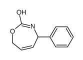 4-phenyl-4,7-dihydro-3H-1,3-oxazepin-2-one Structure