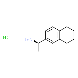 (1R)-1-(5,6,7,8-四氢萘-2-基)乙胺盐酸盐结构式