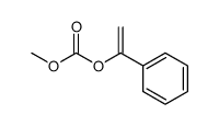 methyl 1-phenylethenyl carbonate结构式