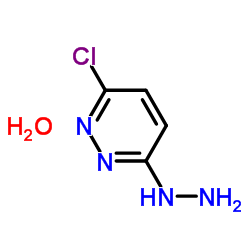 3-氯-6-肼基吡啶水合物结构式