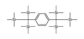 [bis(trimethylsilyl)-[4-[tris(trimethylsilyl)methyl]phenyl]methyl]-trimethylsilane Structure