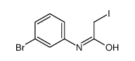 N-(3-bromophenyl)-2-iodoacetamide结构式