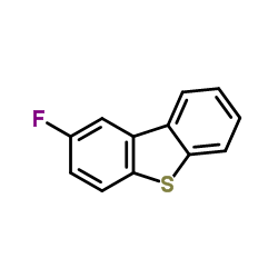 2-Fluorodibenzo[b,d]thiophene Structure