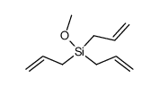 methoxy[tri(prop-2-enyl)]silane Structure