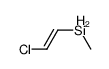 2-chloroethenyl(methyl)silane Structure