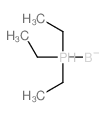 trihydrido-triethylphosphaniumyl-boron结构式