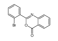 2-(2-Bromophenyl)-4H-3,1-benzoxazin-4-one结构式