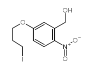 5-(3-IODOPROPOXY)-2-NITROBENZYL ALCOHOL Structure