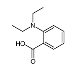 2-(diethylamino)benzoic acid Structure
