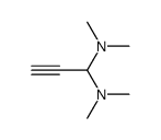 2-Propyne-1,1-diamine,N,N,N,N-tetramethyl-(9CI)结构式
