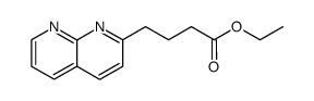 ethyl 4-(1,8-naphthyridin-2-yl)butanoate Structure
